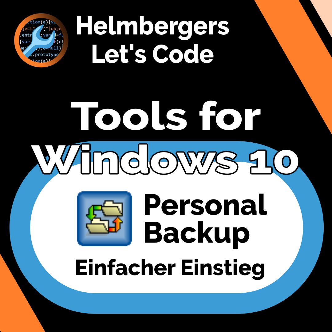 Helmbergers Let's Code - Instagram quad: Personal Backup Einfacher Einstieg