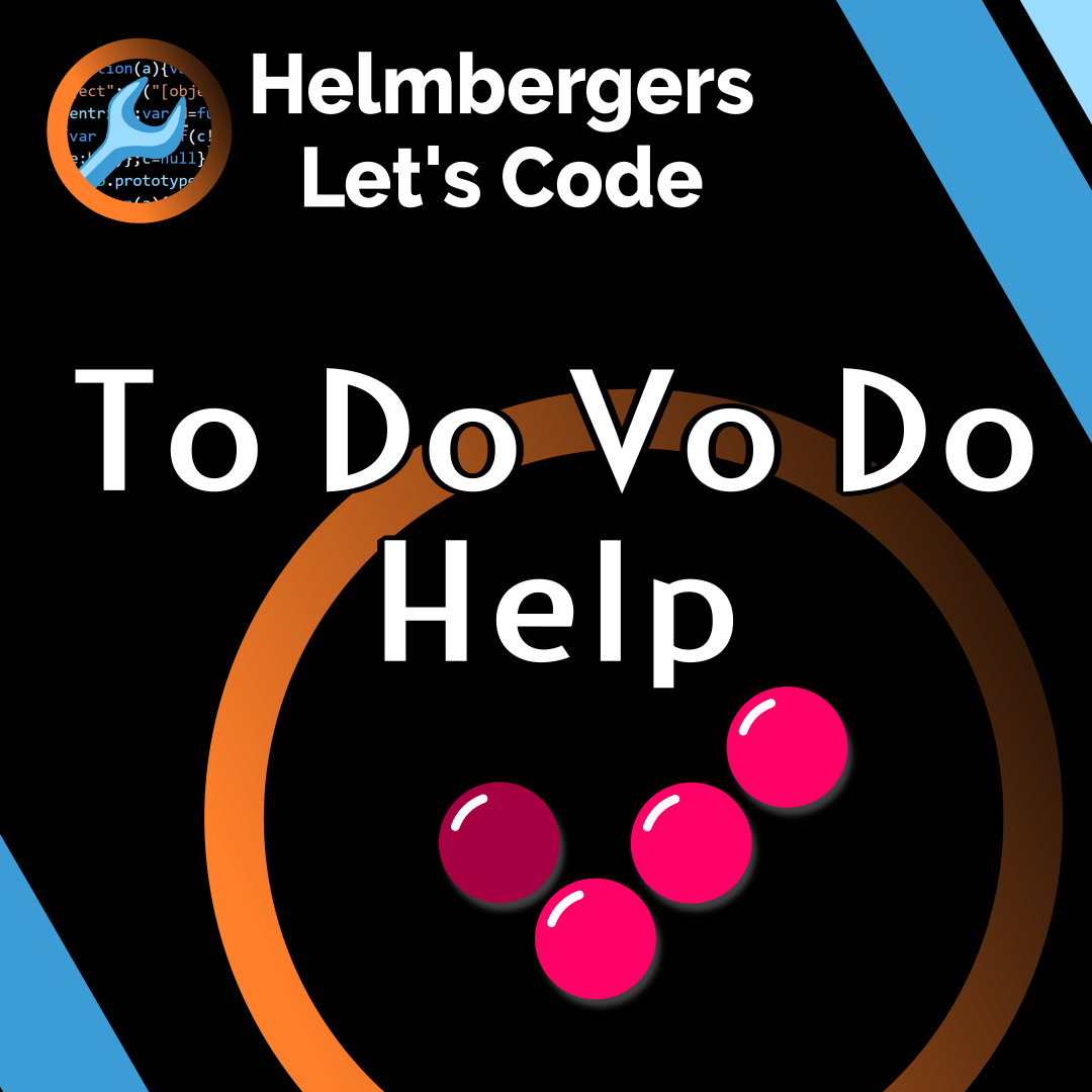 Helmbergers Let's Code - Instagram quad: To Do Vo Do Help